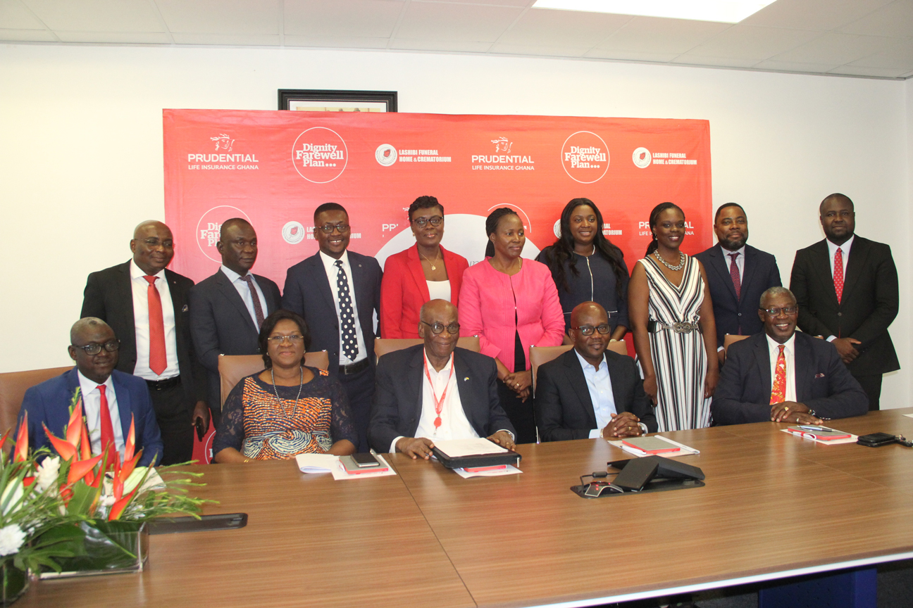 Prudential Life launches the Dignity Farewell Plan in partnership with Lashibi Funeral Homes