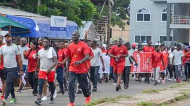 Prudential Life Organizes Health Walk For Its Bancassurance Partners
