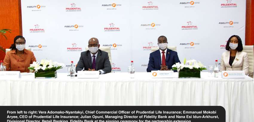 Prudential Life Insurance and Fidelity Bank to extend bancassurance deal by 10 years